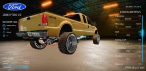 FS22 Ford Truck Mod: F350 6.0 Powerstroke (Image #3)