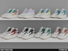 Sims 4 Male Shoes Mod: Sneakers (Male) – S072309 (Image #2)