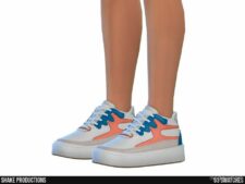 Sims 4 Male Shoes Mod: Sneakers (Male) – S072309 (Image #3)