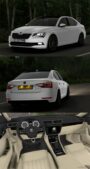 ETS2 Skoda Car Mod: Superb B8 2017 V4.3 1.48 (Image #3)