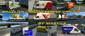 ETS2 Mod: Brazilian Cargo Express AI Traffic VAN VW (Image #3)