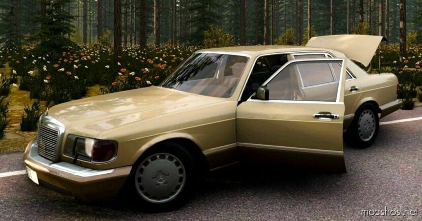 Mercedes W126 Pack [0.29] for BeamNG.drive