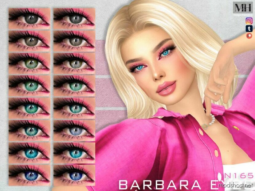 Barbara Eyes N165 for Sims 4