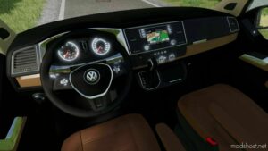 FS22 Volkswagen Car Mod: Multivan T6 2016 V1.0.0.1 (Image #5)