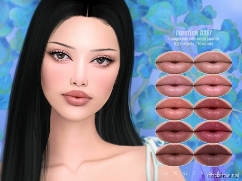 Lipstick A117 for Sims 4