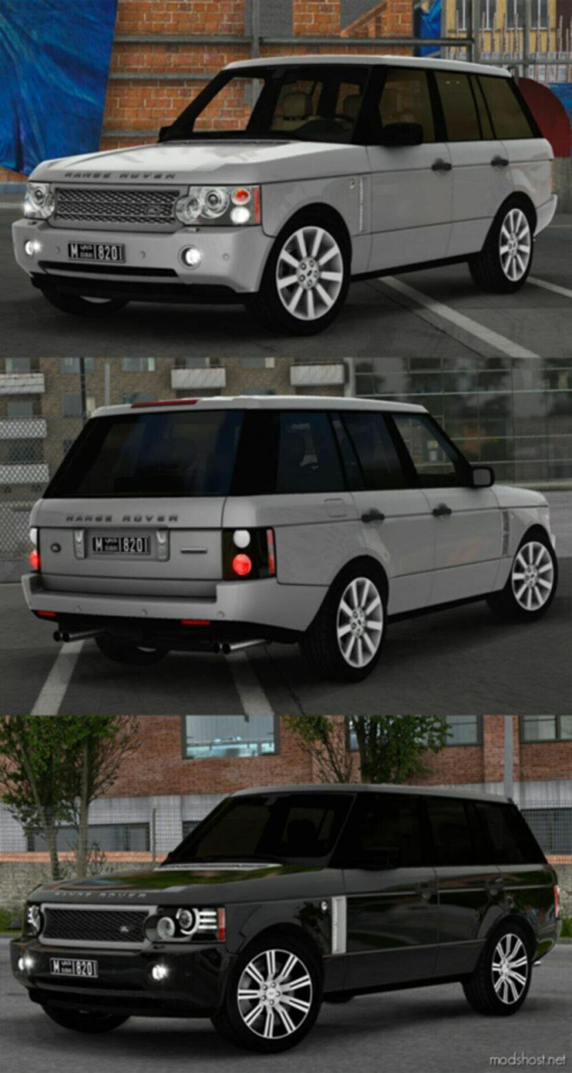 Land Rover Range Rover Supercharged V8 2008 V7.6 [1.48] for Euro Truck Simulator 2