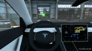 ETS2 Tesla Car Mod: Model 3 2018 Update (Image #3)