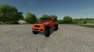 FS22 Car Mod: Brabus B63S-700 6×6 Kommunal (Image #2)