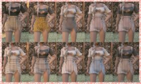 GTA 5 Player Mod: Grace Dress For MP Female (Image #2)