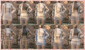 GTA 5 Player Mod: Blair TWO Piece Dress For MP Female (Image #2)