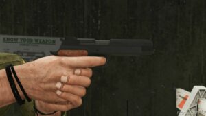 GTA 5 Weapon Mod: SIG P210 Target (Image #3)