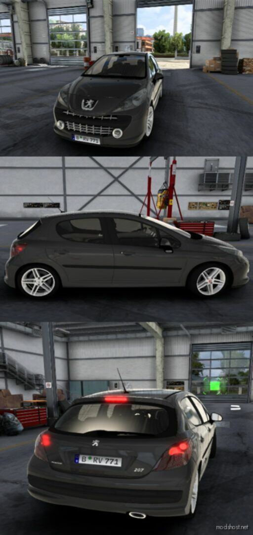Peugeot 207 Hatchback 2007 [1.48] for Euro Truck Simulator 2