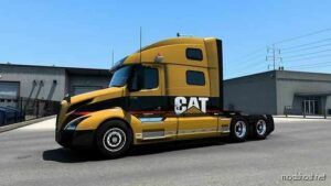 CAT Volvo VNL Skin for American Truck Simulator