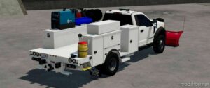 FS22 Ford Car Mod: 2022 Ford F600 Service Truck (Image #14)