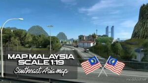 Map Of Southeast Asia V0.2.4.1 [1.48] for Euro Truck Simulator 2