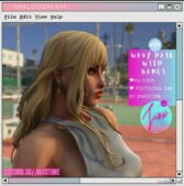 GTA 5 Player Mod: Wavy Hair With Bangs V2.1 (Image #3)