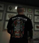 GTA 5 Player Mod: Tattoo Inspired TEE – MP Male Sp/Fivem Ready (Image #2)