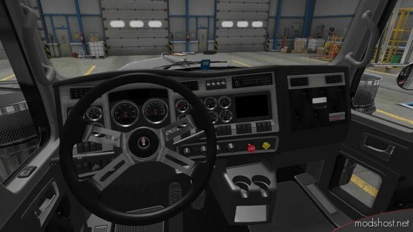 Kenworth W900L Interior Add-Ons V1.6 [1.48] for American Truck Simulator