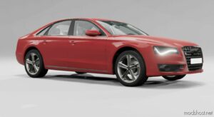 BeamNG Audi Car Mod: A8 D4 PBR FIX 0.29 (Image #2)