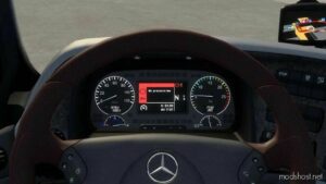 ETS2 Mercedes-Benz Mod: Actros MP3 Improved Dashboard (Image #2)