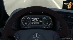 ETS2 Mercedes-Benz Mod: Actros MP3 Improved Dashboard (Image #3)