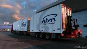 ETS2 Mod: Ekeri Full Trailers Revision Addon V1.0.4 1.48 (Image #2)