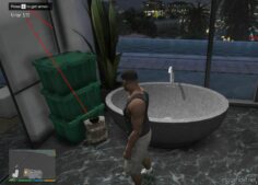 GTA 5 Script Mod: Lives Bottle And Armor Gamepad Support (Image #2)