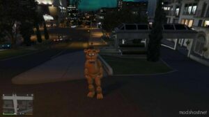 GTA 5 Player Mod: Freddy – Fnaf Add-On PED (Image #3)