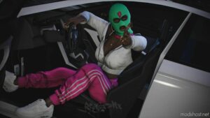 GTA 5 Mod: Female CAR Pose Pack (Image #3)