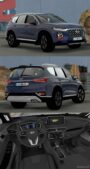 ETS2 Hyundai Car Mod: Santa FE TM V2.2 1.48 (Image #3)