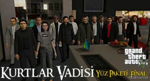 Kurtlar Vadisi Facepack [Add-On PED] for Grand Theft Auto V