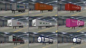 ATS Trailer Mod: Arnook’s Container Pack – Edition V7 1.48 (Image #2)
