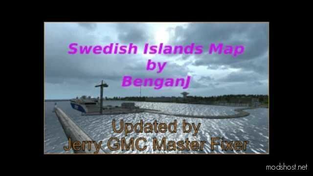 Bengan’s Swedish Islands Map V1.01 [1.48] for Euro Truck Simulator 2