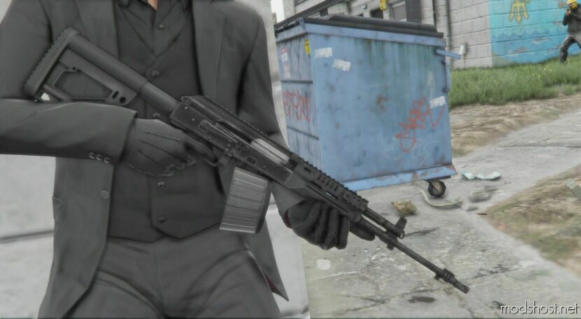 GTA 5 Weapon Mod: Saiga-12 Animated (Featured)