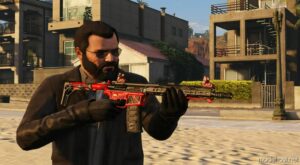 GTA 5 Weapon Mod: MW 2019 – Skeletonized M4A1 Animated V2.0 (Image #4)