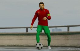 GTA 5 Player Mod: Cristiana Ronaldo 2023 Add-On PED (Image #2)