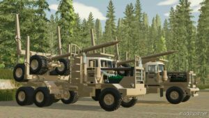 FS22 Mod: Hayes HDX Logging Truck (Image #3)