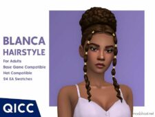 Blanca Hair [Patreon] for Sims 4