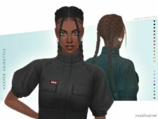 Harper Hairstyle for Sims 4