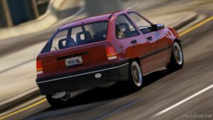 GTA 5 Vehicle Mod: 1990 Opel Kadett E Add-On | Extras | Vehfuncsv | Animated V2.0 (Image #3)