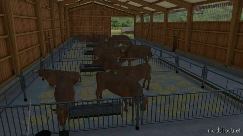 Bull stable for Farming Simulator 22