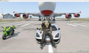 GTA 5 Player Mod: Golden Hiphop Add-On PED (Image #2)