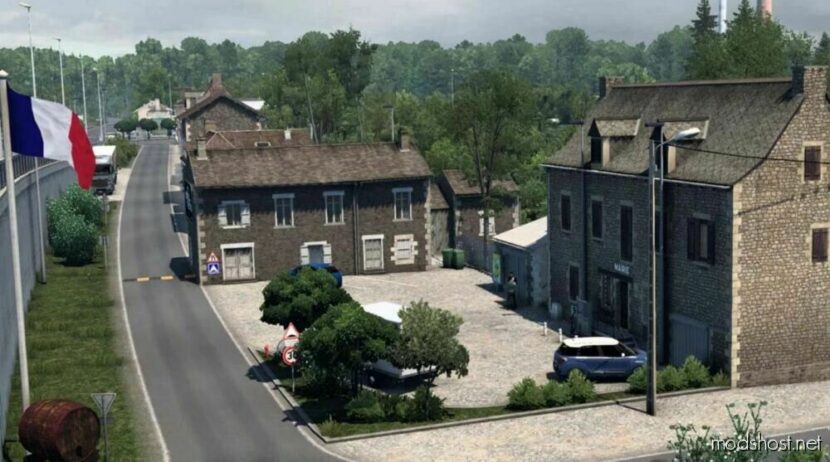Bourges Updated Map Addon V1.0.1 [1.48] for Euro Truck Simulator 2