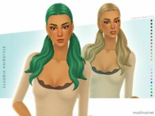 Claudia Hairstyle for Sims 4