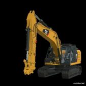 FS22 Caterpillar Forklift Mod: CAT E/F Series Excavator Pack (Image #3)