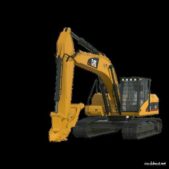 FS22 Caterpillar Forklift Mod: CAT C/D Series Excavator Pack (Image #3)