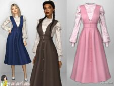 Norah Dress for Sims 4