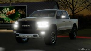 FS22 Dodge Car Mod: RAM 1500 2019 V1.4 (Featured)