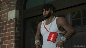 Supreme MAN BAG For Franklin for Grand Theft Auto V