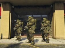 GTA 5 Player Mod: Juggernaut: COD MW 2019 Add-On PED (Image #5)